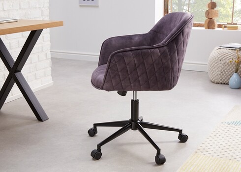 Kontoritool EUPHORIA tumehall, 58x61xH81-91 cm