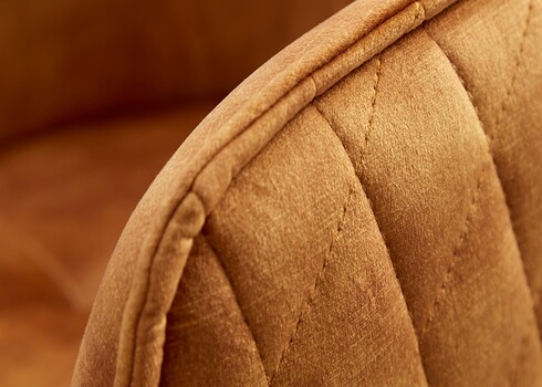 Kontoritool EUPHORIA sinepikollane, 58x61xH81-91 cm