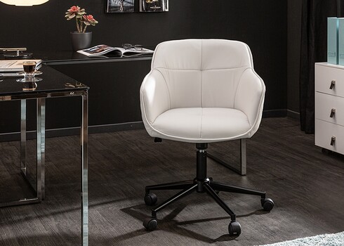 Kontoritool EUPHORIA valge, 58x61xH81-91 cm