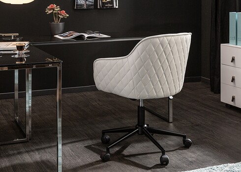 Kontoritool EUPHORIA valge, 58x61xH81-91 cm