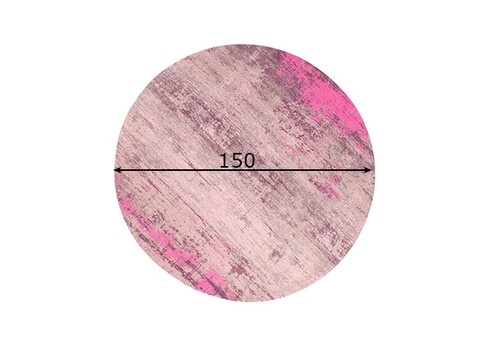 Vaip MODERN ART beež / roosa, D150 cm