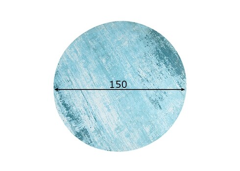 Vaip MODERN ART türkiissinine, D150 cm