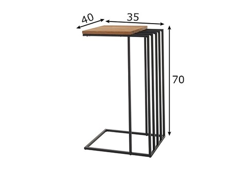 Abilaud JUBA tamm, 40x35xH70 cm