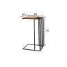 Abilaud JUBA tamm, 40x35xH70 cm