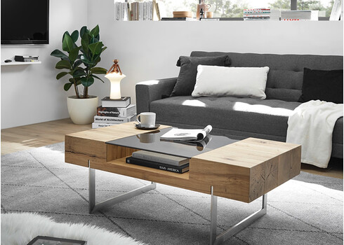 Diivanilaud REWA metsik tamm, 110x60xH40 cm