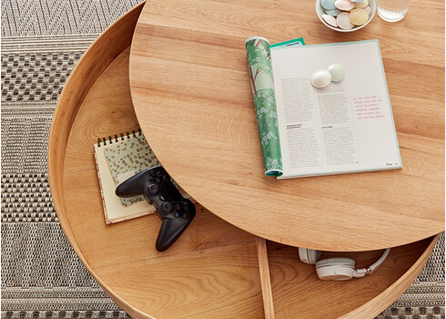 Diivanilaud SUVA metsik tamm, D79xH40 cm