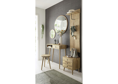 Konsoollaud AGRA metsik tamm, 80x35xH80 cm