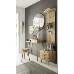 Konsoollaud AGRA metsik tamm, 80x35xH80 cm