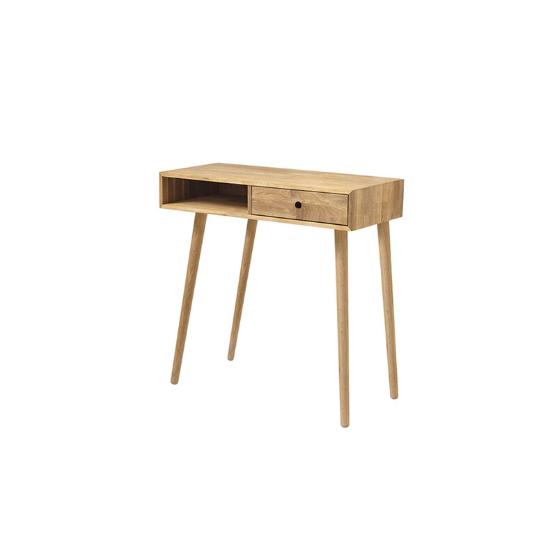 Konsoollaud AGRA metsik tamm, 80x35xH80 cm