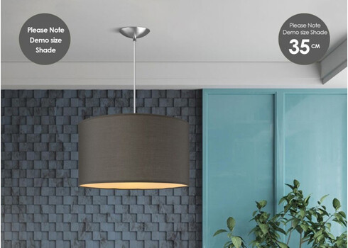 Lambivari BLING antratsiit, D40xH22 cm