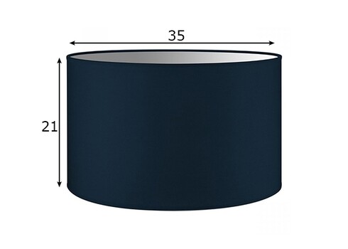 Lambivari BLING tumesinine, D35xH21 cm