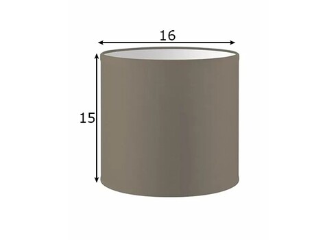 Lambivari BLING hallikaspruun, D16xH15 cm