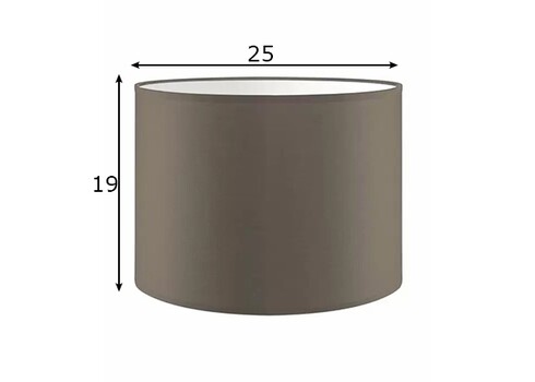 Lambivari BLING hallikaspruun, D25xH19 cm