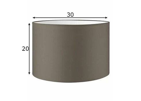 Lambivari BLING hallikaspruun, D30xH20 cm