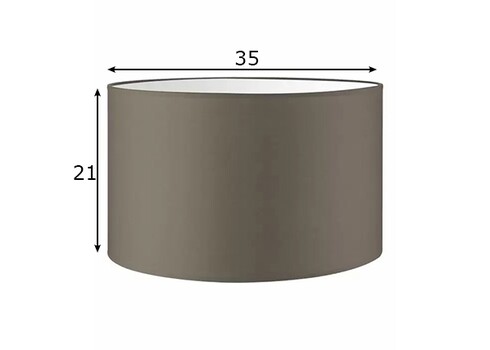 Lambivari BLING hallikaspruun, D35xH21 cm