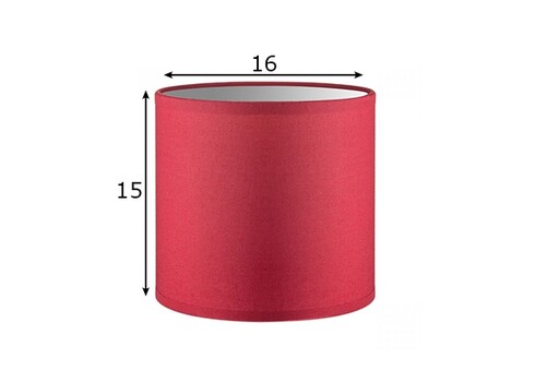 Lambivari BLING punane, D16xH15 cm