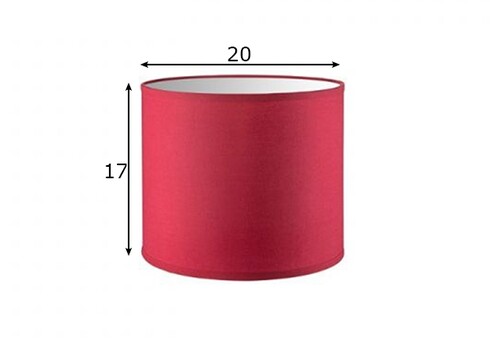 Lambivari BLING punane, D20xH17 cm