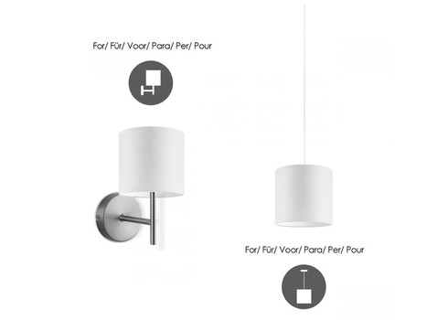 Lambivari BLING valge, D16xH15 cm