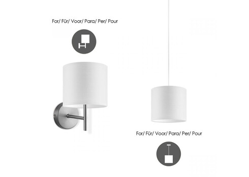 Lambivari BLING valge, D20xH17 cm