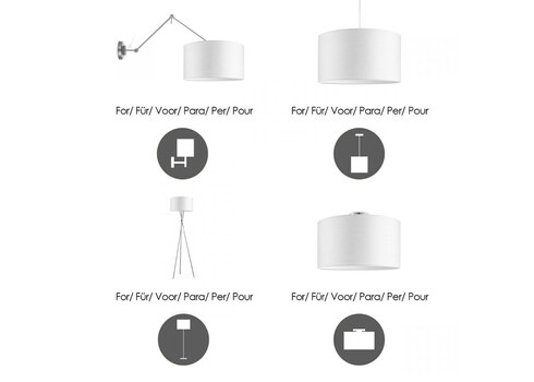 Lambivari BLING valge, D30xH20 cm