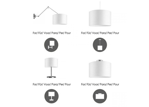 Lambivari BLING valge, D35xH21 cm