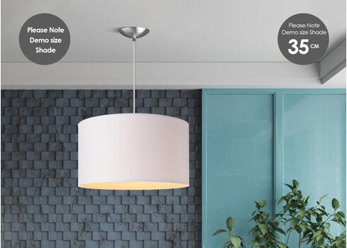 Lambivari BLING valge, D35xH21 cm