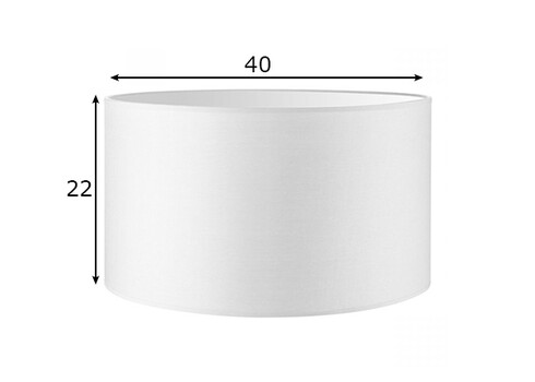 Lambivari BLING valge, D40xH22 cm