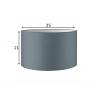 Lambivari BLING helehall, D35xH21 cm