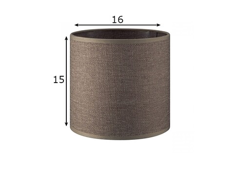 Lambivari CANVAS pruun, D16xH15 cm