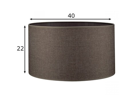 Lambivari CANVAS pruun, D40xH22 cm