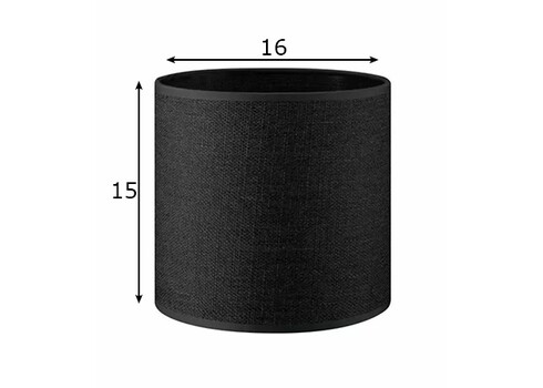 Lambivari CANVAS süsihall, D16xH15 cm