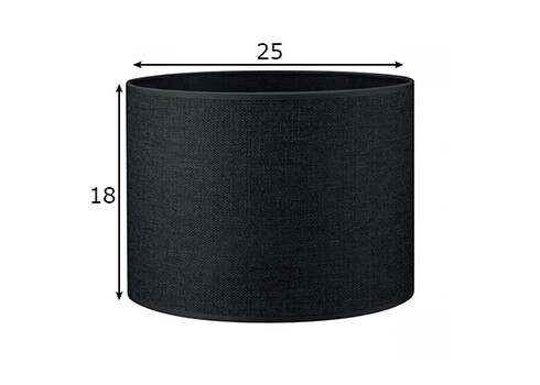 Lambivari CANVAS süsihall, D25xH18 cm