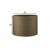Lambivari CANVAS oliiv, D25xH18 cm