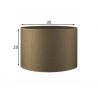 Lambivari CANVAS oliiv, D30xH20 cm