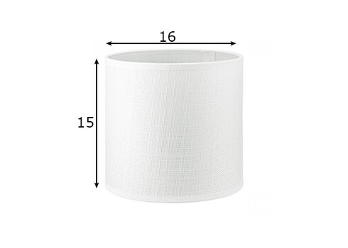 Lambivari CANVAS valge, D16xH15 cm