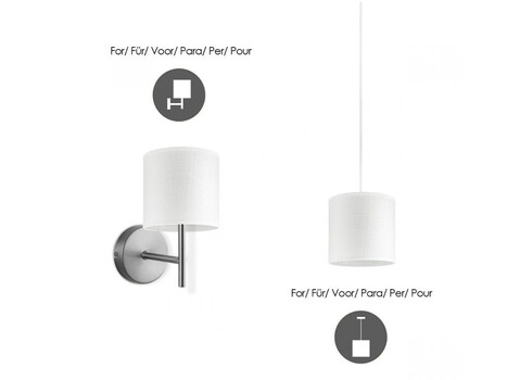 Lambivari CANVAS valge, D20xH17 cm