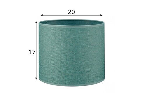 Lambivari CANVAS türkiis, D20xH17 cm