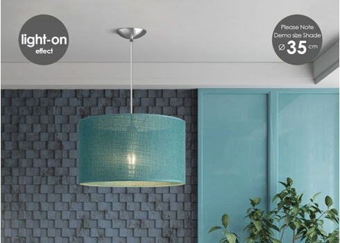 Lambivari CANVAS türkiis, D30xH21 cm