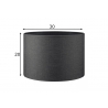 Lambivari CANVAS hall, D30xH20 cm