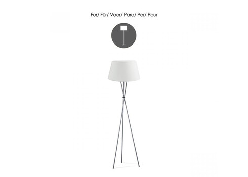 Lambivari LARGO valge, D40xH22 cm