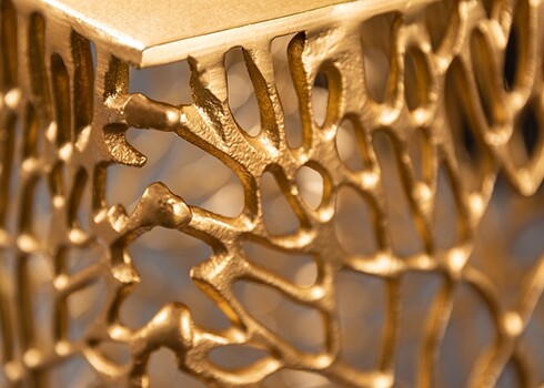 Abilaudade komplekt LEAF kuldne