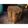 Abilaud ORGANIC ORIENT kuldne, 37-44x44xH47 cm
