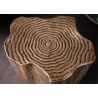 Abilaud ORGANIC ORIENT kuldne, 37-44x44xH47 cm