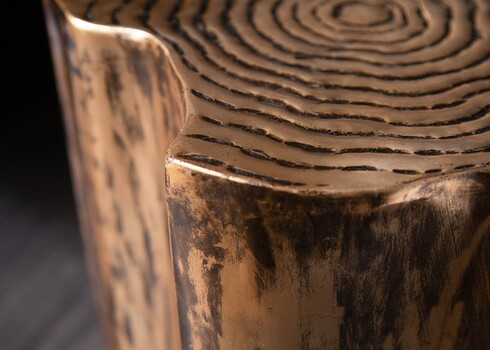 Abilaud ORGANIC ORIENT kuldne, 37-44x44xH47 cm