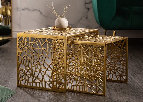 Diivanilaudade komplekt ABSTRACT kuldne