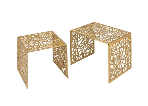 Diivanilaudade komplekt ABSTRACT kuldne