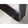 Kirjutuslaud STUDIO tamm / must, 160x49xH77 cm