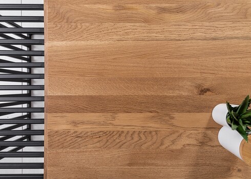 Diivanilaud ARCHITECTURE tamm / must, 100x55xH40 cm