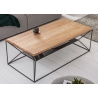 Diivanilaud ARCHITECTURE tamm / must, 110x55xH40 cm