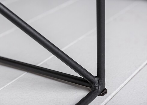 Diivanilaud ARCHITECTURE tamm / must, 110x55xH40 cm